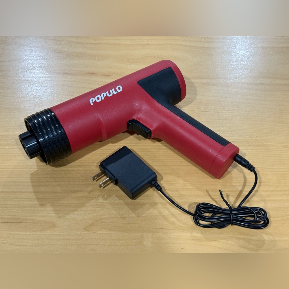 Populo Electric Plunger ( Electric Gun Only) No Accessories Comes With Charger.